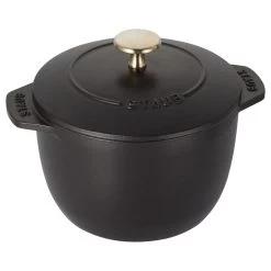 Staub 1.5 Qt. Petite French Oven | Matte Black