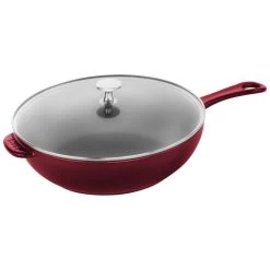 Staub 2.9 Qt Cast Iron Daily Pan | Grenadine