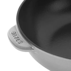 Staub 2.9 Qt Cast Iron Daily Pan | Graphite Grey -Staub Shop 1010645 2