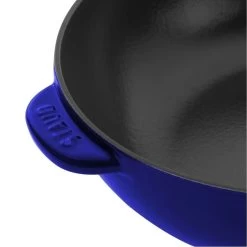 Staub 2.9 Qt Cast Iron Daily Pan | Dark Blue -Staub Shop 1010647 6