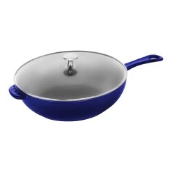 Staub 2.9 Qt Cast Iron Daily Pan | Dark Blue
