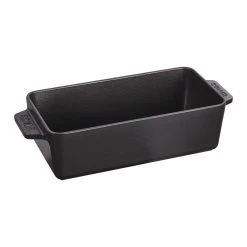 Staub 5.25" X 12.75" Loaf Pan Without Lid - Black