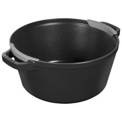 Staub Stackable Cocotte, Braiser, And Grill Pan With Lid | Black 37 Staub Stackable Cocotte, Braiser, And Grill Pan With Lid | Black -Staub Shop 1021322 9