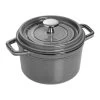 Staub 1.25 Qt. Round Cocotte/Dutch Oven | Graphite Grey 2 Staub 1.25 Qt. Round Cocotte/Dutch Oven | Graphite Grey -Staub Shop 1101618 1