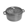 Staub 7 Qt. Round Cocotte/Dutch Oven | Graphite Grey -Staub Shop 1102818 1