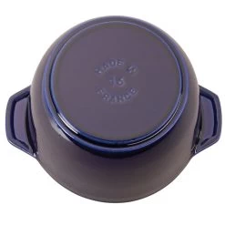 Staub 1.5 Qt. Petite French Oven | Dark Blue 12 Staub 1.5 Qt. Petite French Oven | Dark Blue -Staub Shop 11721691 3