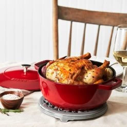 Staub 3.75 Qt. Essential French Oven | Cherry Red -Staub Shop 11732406 ls 02