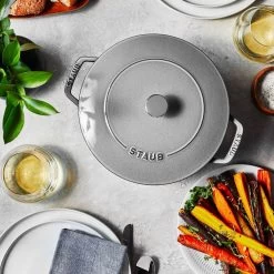Staub 3.75 Qt. Essential French Oven | Graphite Grey -Staub Shop 11732418 ls 01