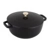 Staub 3.75 Qt. Essential French Oven | Matte Black 1 Staub 3.75 Qt. Essential French Oven | Matte Black -Staub Shop 11732423 black