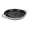 Staub 10" Cast Iron Pure Grill Pan | Graphite Grey -Staub Shop 1203018 1 1