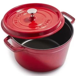 Staub 5 Qt Tall Cocotte | Cherry