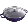 Staub 4.5 Qt. Perfect Frying Pan | Dark Blue -Staub Shop 1312991 staub perfect frying pan 12 inch dark blue