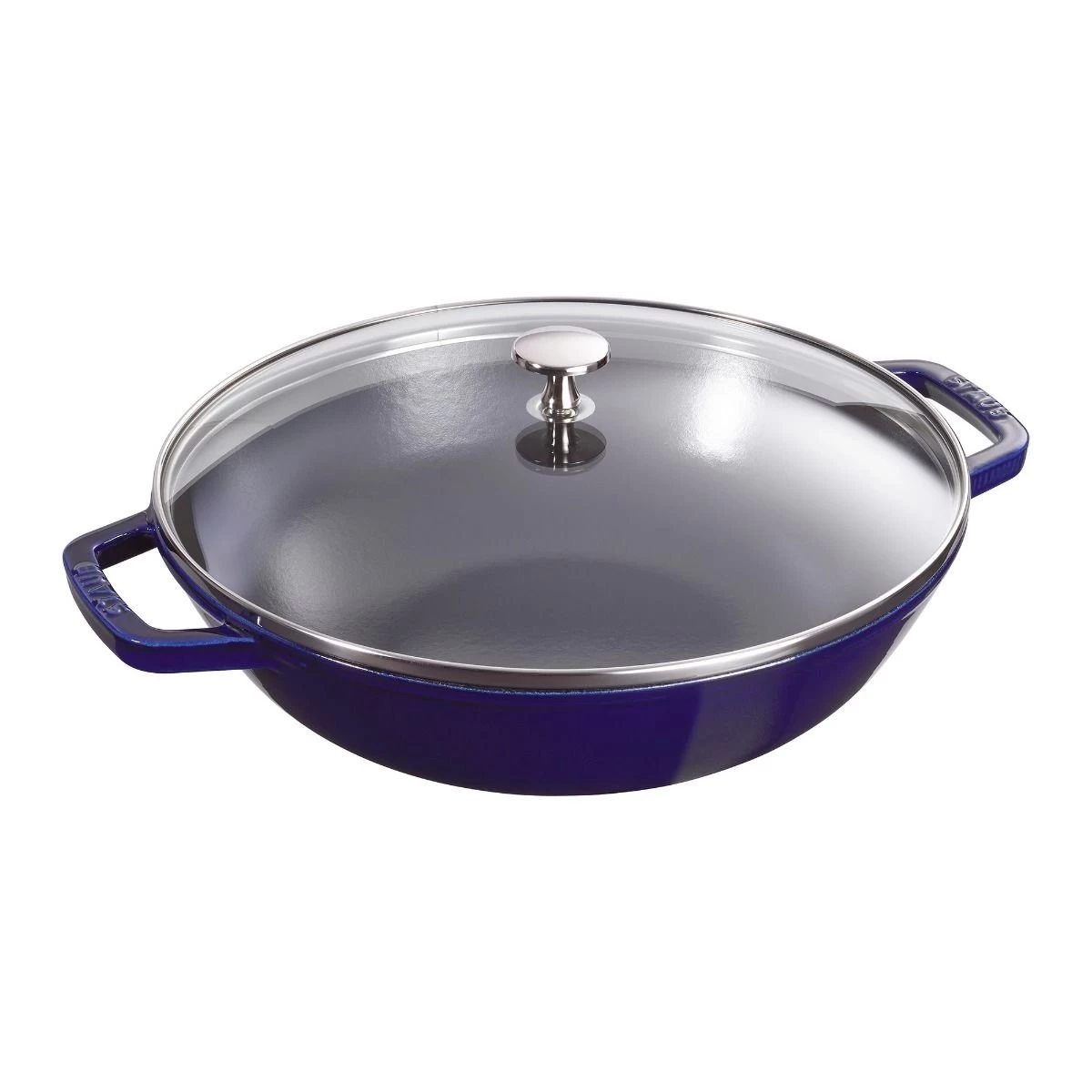 Staub 4.5 Qt. Perfect Frying Pan | Dark Blue 4 Staub 4.5 Qt. Perfect Frying Pan | Dark Blue - Image 2
