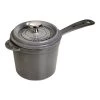 STAUB Specialities 2.8 L Cast Iron Round Sauce Pan, Graphite-Grey 1 STAUB Specialities 2.8 L Cast Iron Round Sauce Pan, Graphite-Grey -Staub Shop 13393303