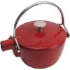 Staub Cherry Red Teapot - 1.16 Qt. / 1.1 L -Staub Shop 13393405