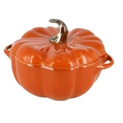 Staub Ceramic Pumpkin Cocotte - 0.75 Qt. / 0.75 L