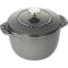 Staub Grey Petite Cocotte - 0.81 Qt. / 0.76 L -Staub Shop 13393462