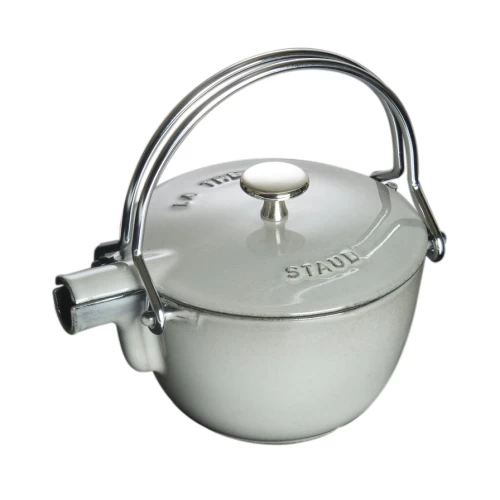 Staub Grey Teapot - 1.16 Qt. / 1.1 L 3 Staub Grey Teapot - 1.16 Qt. / 1.1 L