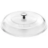 STAUB Lid Domed 28 Cm, Glass -Staub Shop 15264061