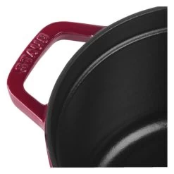 STAUB La Cocotte 6.75 L Cast Iron Oval Cocotte, Bordeaux 9 STAUB La Cocotte 6.75 L Cast Iron Oval Cocotte, Bordeaux -Staub Shop 16648213 1