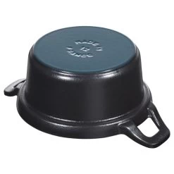 STAUB Vintage Line 500 Ml Cast Iron Round La Coquette, Black -Staub Shop 16651332 5
