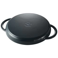 STAUB Grill Pans 26 Cm Cast Iron Round Pure Grill, La-Mer -Staub Shop 16670312 2