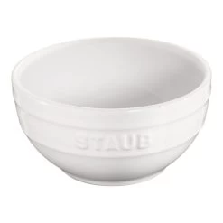 STAUB Ceramique 12 Cm Ceramic Round Bowl, Pure-White