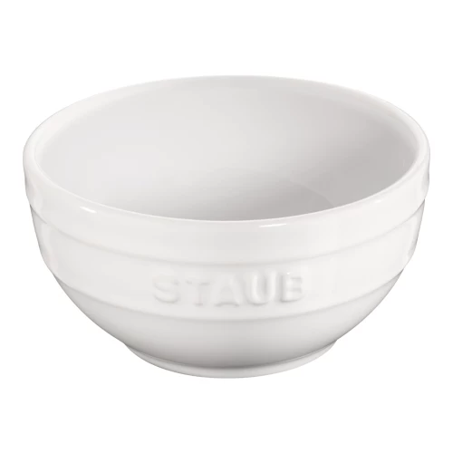 STAUB Ceramique 12 Cm Ceramic Round Bowl, Pure-White 3 STAUB Ceramique 12 Cm Ceramic Round Bowl, Pure-White