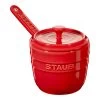 STAUB Ceramique 9 Cm Ceramic Round Sugar Bowl, Cherry -Staub Shop 17019196