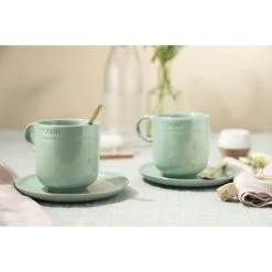 STAUB Dining Line Ceramic Mug, Sage 8 STAUB Dining Line Ceramic Mug, Sage -Staub Shop 17048729 2