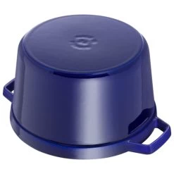 STAUB La Cocotte 4.75 L Cast Iron Round Tall Cocotte, Dark-Blue -Staub Shop 17071652 2
