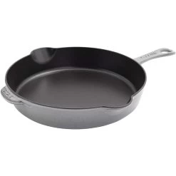 Staub 11'' Traditional Deep Skillet | Graphite Grey