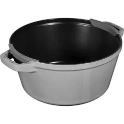 Staub Stackable Cocotte, Braiser, And Grill Pan With Lid | Graphite Grey -Staub Shop 61thlq3m26l. ac sl1500