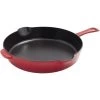 Staub 11'' Traditional Deep Skillet | Cherry Red -Staub Shop 61x30vqaztl. ac sl1500