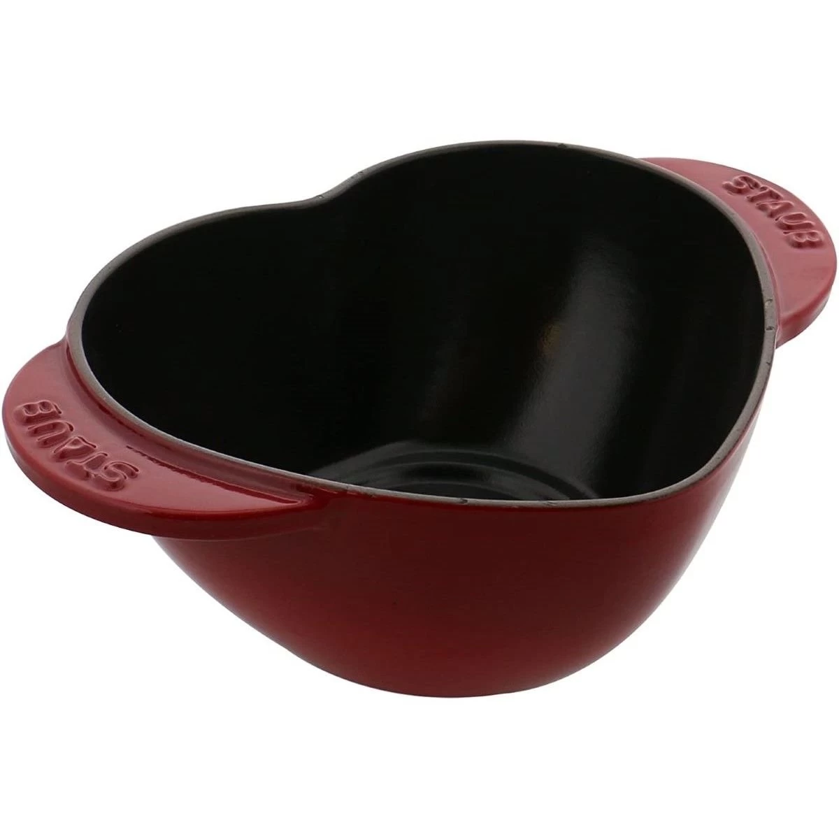 Staub 1.75 Qt. Heart Cocotte/Dutch Oven | Cherry Red 5 Staub 1.75 Qt. Heart Cocotte/Dutch Oven | Cherry Red - Image 3