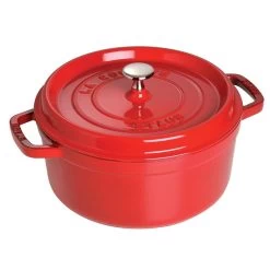 Staub 2.75-Quart Round Cocotte - Cherry