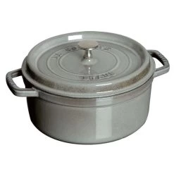 Staub 2.75-Quart Round Cocotte - Graphite Grey