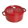 Staub 4-Quart Round Cocotte - Cherry 1 Staub 4-Quart Round Cocotte - Cherry -Staub Shop 781441