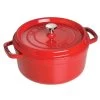 Staub 5.5-Quart Round Cocotte - Cherry