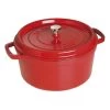Staub 7-Quart Round Cocotte - Cherry -Staub Shop 781449