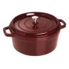 Staub 7-Quart Round Cocotte - Grenadine 2 Staub 7-Quart Round Cocotte - Grenadine -Staub Shop 781451