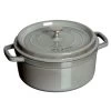 Staub 9-Quart Round Cocotte - Graphite Gray -Staub Shop 781454