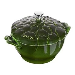 Staub 3-Quart Artichoke Cocotte - Basil