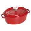 Staub 5.75-Quart Coq Au Vin Cocotte - Cherry 2 Staub 5.75-Quart Coq Au Vin Cocotte - Cherry -Staub Shop 781461