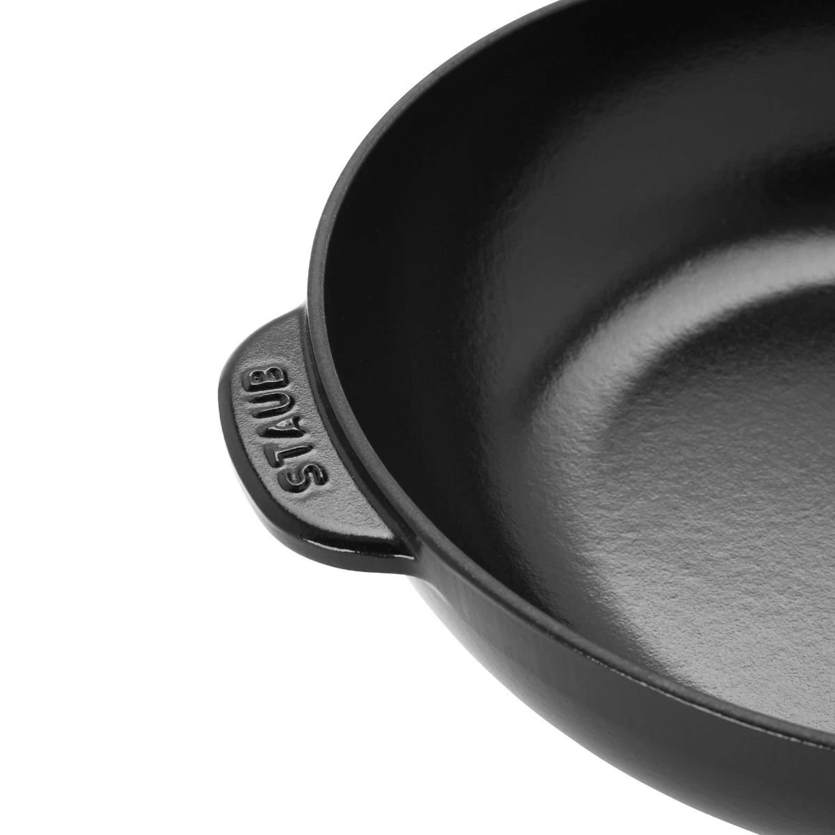 Staub 2.9 Qt Cast Iron Daily Pan | Black 4 Staub 2.9 Qt Cast Iron Daily Pan | Black - Image 2