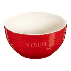 Staub 6.5" Large Ceramic Universal Bowl - Cherry