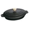 Staub 6.6" X 9" Cast Iron Oval Covered Baking Dish - Black 2 Staub 6.6" X 9" Cast Iron Oval Covered Baking Dish - Black -Staub Shop 997974 86b260e8 6d06 4fe9 a0f2 a71da0bf8183