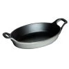 Staub 6.75" X 9.5" Cast Iron Oval Baking Dish - Graphite Gray -Staub Shop 997986