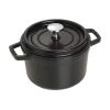 Staub 1.25-Quart Round Cocotte - Black 2 Staub 1.25-Quart Round Cocotte - Black -Staub Shop 997993