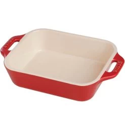 Staub 9" X 13" Ceramic Rectangular Baking Dish - Cherry